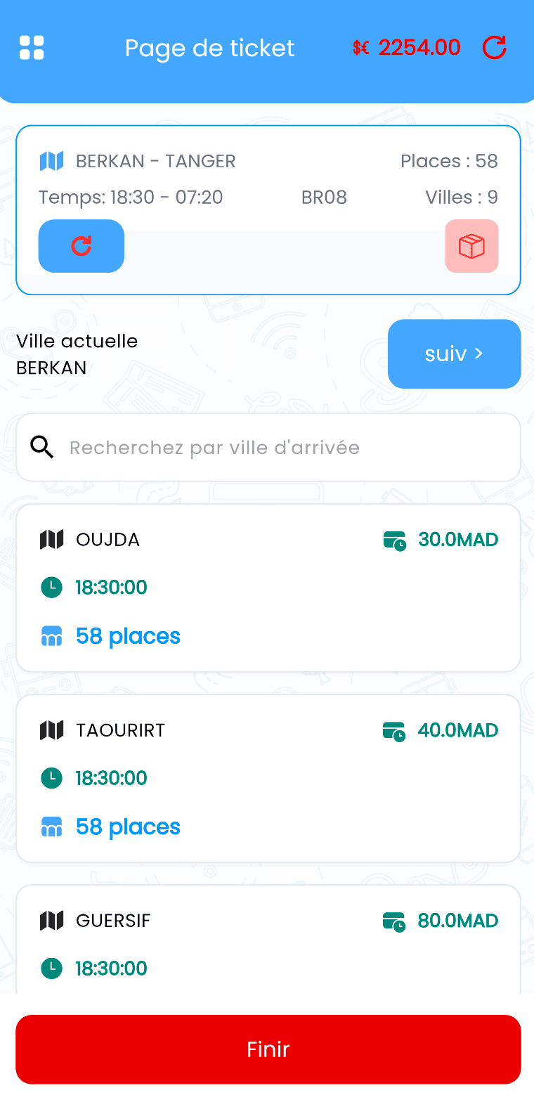 Aperçu du projet Smart Gare 3